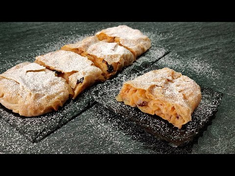 Видео: Любимый миллионами! Венский ЯБЛОЧНЫЙ ШТРУДЕЛЬ! Классический рецепт! Тесто не рвётся! Тает во рту!