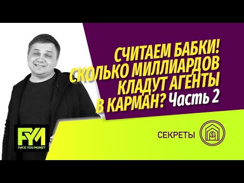 Видео: Сколько денег на рынке недвижимости? Что делает агент по недвижимости? Модели управления агентством.