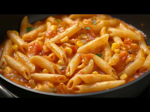 Видео: Этот рецепт пасты с болгарским перцем и помидорами лучше любого мяса! Нежно и неотразимо!