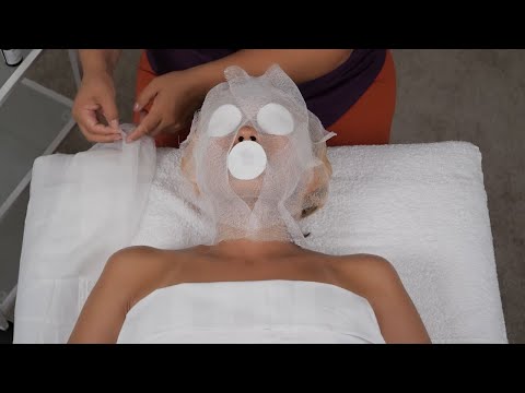 Видео: *asmr*  КАК СОХРАНИТЬ КРАСОТУ И МОЛОДОСТЬ ЛИЦА ?! с ГОРЯЧЕЙ гипсовой МАСКОЙ! УНИКАЛЬНАЯ ТЕХНИКА!