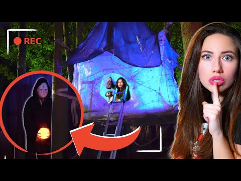 Видео: ПОПАЛСЯ НА КАМЕРУ - НОЧЬ В ДОМЕ ИЗ ПЛЕНКИ НА ДЕРЕВЕ В ЛЕСУ | Elli Di Online