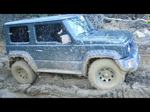 Видео: Новый Suzuki Jimny на пределе возможностей - Часть 1