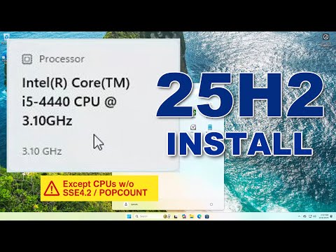 Видео: 🖥️Windows 11 25H2: установка на любой неподдерживаемый ПК — без USB и без хаков