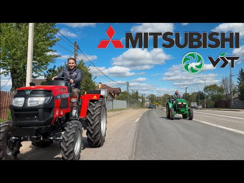 Видео: Опять самый лучший) и опять в GardenStock! Трактор дизельный Mitsubishi VST 939 DI 4WD