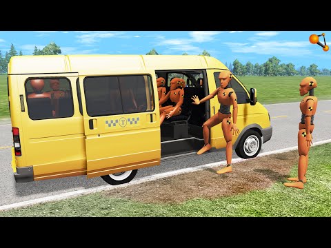 Видео: МАРШРУТКА СУДЬБЫ! ПАССАЖИРЫ НЕ ХОТЕЛИ УМИРАТЬ | BeamNG.drive