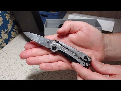 Видео: SOG Reactor Damascus - Дамасковый мультитул в каждый дом!
