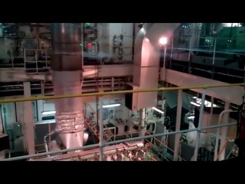 Видео: Машинное отделения судна/Engine room.
