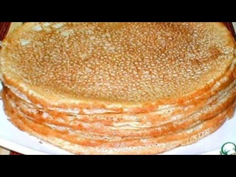 Видео: БЛИНЫ  Кефир + Мин. вода. Домашний рецепт. Тонкие. Ажурные. Ну оооочень вкусные.