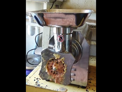 Видео: Мясорубка профессиональная для кафе, баров, ресторанов #мясорубка