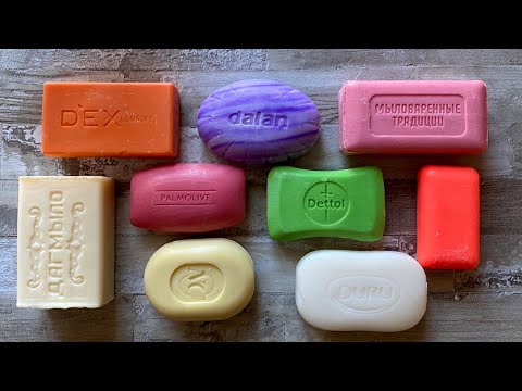 Видео: ASMR Soap cutting | Soap Carving|Резка мыла  | ASMR