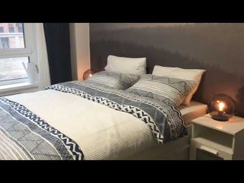 Видео: ЖК " Столичные поляны " ПИК Шоу-Рум Однокомнатная квартира 40.2 кв.м.