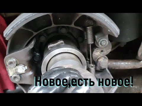 Видео: Замена обоймы сальника, колодок, роликов на МАН Ф90!