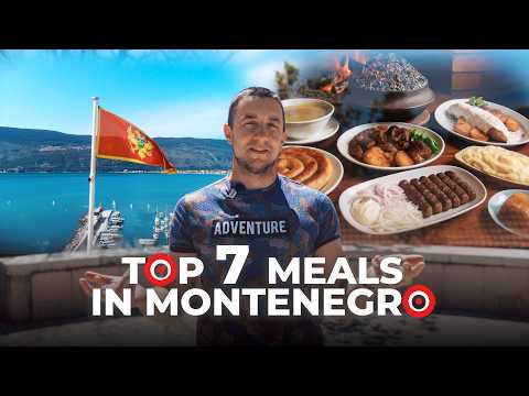 Видео: Лучшая традиционная еда в Черногории | Что и где поесть!