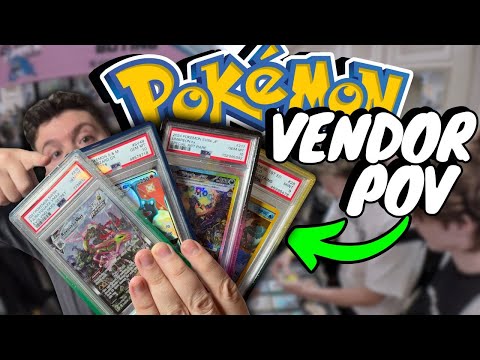 Видео: Выставка карт покемонов от лица продавца | Торговая выставка Syndicate | Покупки без остановки!!!