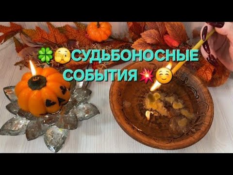 Видео: 🍀🥰 СУДЬБОНОСНЫЕ СОБЫТИЯ 🫣✨