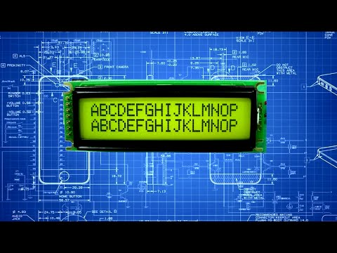 Видео: Символьный LCD дисплей (Урок1)