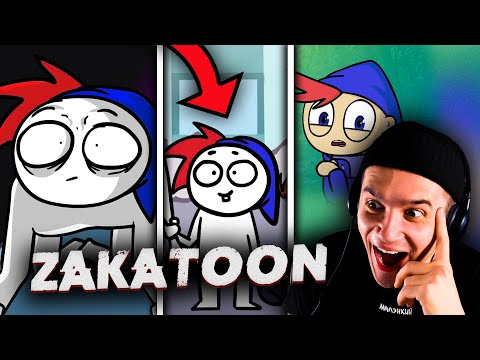 Видео: Анимация ZAKATOON | ПЛЮСЫ ВЗРОСЛОЙ ЖИЗНИ, Я СТАЛ ОТЦОМ, Школьная любовь | Реакция | Рома Субботин