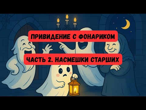 Видео: Ч 2. 👻Призрак с фонариком 👻 | Добрая сказка на Хэллоуин для детей