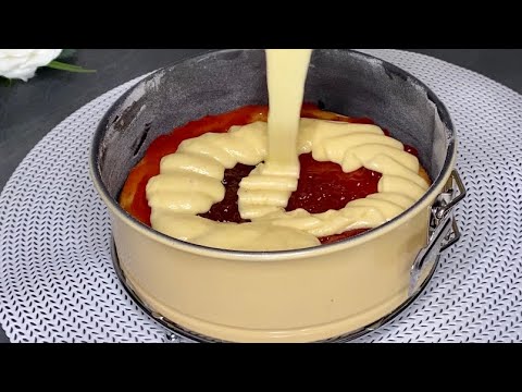 Видео: Быстрый и дешевый пирог с вареньем! Невероятно хорошо😋