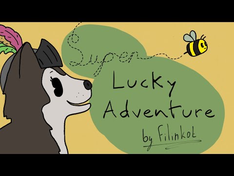 Видео: “Super Lucky Adventure” - анимация про одну очень верную собаку