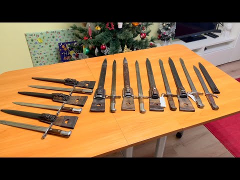 Видео: ШТЫКИ К ВИНТОВКЕ ШМИДТ РУБИНА. 