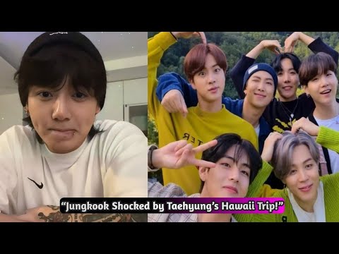 Видео: Тэхен летит на Гавайи с командой Wooga — Чонгук отпускает шокирующий комментарий!