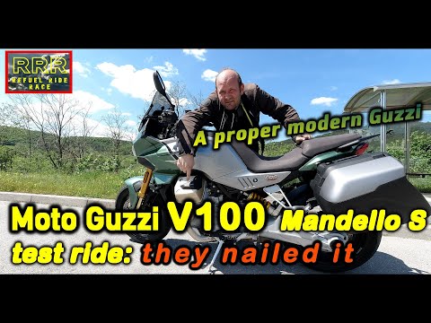 Видео: Тест-драйв Moto Guzzi V100 Mandello S: они справились