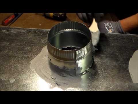 Видео: Как установить хомут для отбора воздуха из воздуховода — The Sheet Metal Kid