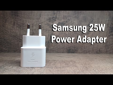 Видео: Зарядное устройство Samsung 25W Power Adapter.