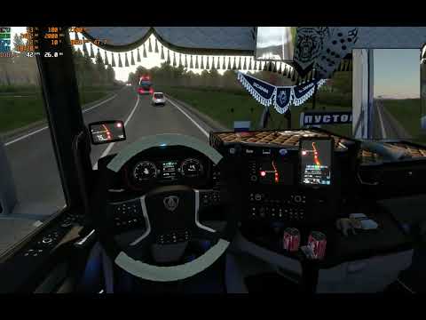 Видео: ETS2 1.51 Рейс Новосибирск-Красноярск до Владика еще долго