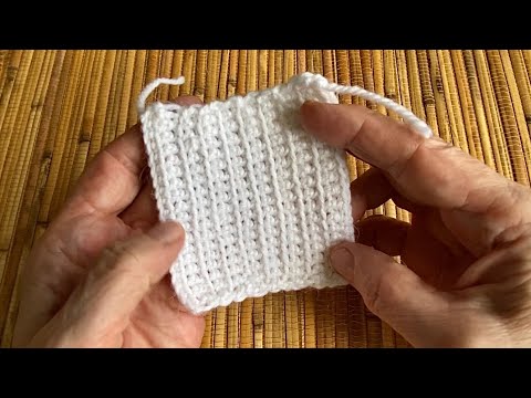 Видео: Вновь учусь вязать крючком после длительной паузы.