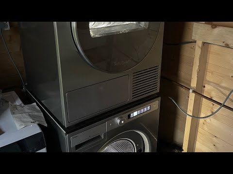 Видео: Asko Style W6098X.S.UK/1 Только пустой отжим 1800 об/мин (+ обзор новой подходящей сушильной маши...
