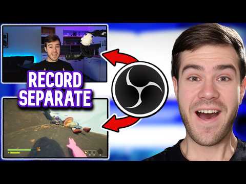 Видео: Как записывать игровой процесс и веб-камеру отдельно в OBS Studio