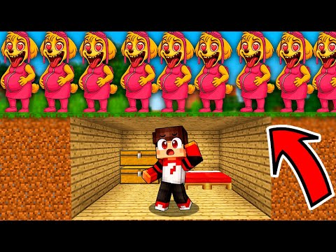 Видео: ЗЕРО спрятался ПОД ЗЕМЛЕЙ в БУНКЕРЕ ОТ 100 БЕЗУМНО ВЛЮБЛЕННЫХ СКАЙ В МАЙНКРАФТЕ