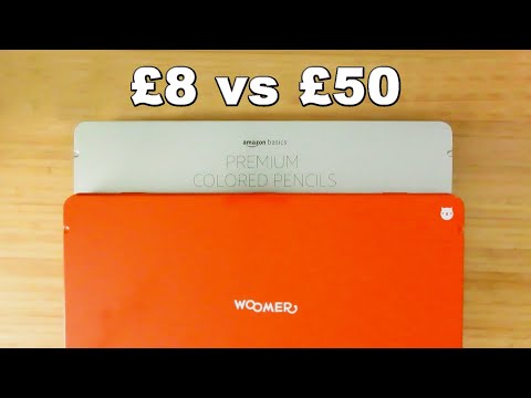 Видео: Карандаши Amazon Basics и Woomer | Есть ли большая разница?