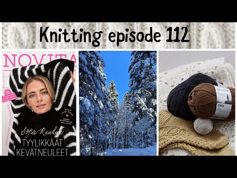 Видео: Knitting Episode 112 / Много готовых работ / Новита