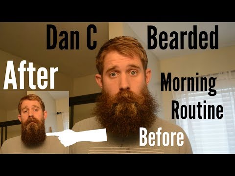 Видео: Утренняя рутина бороды от Дэна С. Бирдеда!