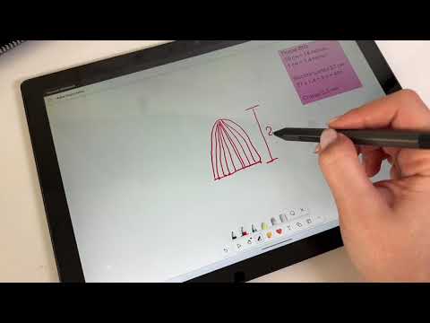 Видео: Шапка Бини поперек. Часть 1