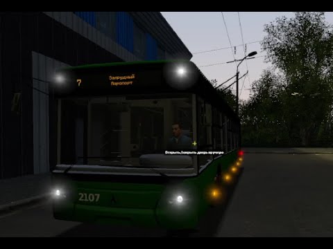 Видео: Покатушки на троллейбусе ЛАЗ Е183А1 №2107 Игра Garry's mod Trolleybus FS #хочувреки #рекомендации