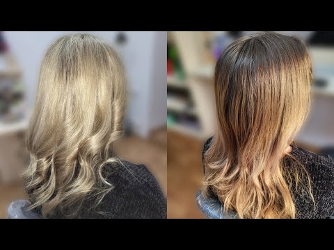 Видео: Микромелирование+ тонирование Эстель принс. 10/0+10/1+10/16.💎💎💎