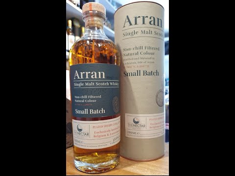 Видео: #виски Arran Peated Sherry Cask 50% abv | NC | NCF . Бельгийский эксклюзив.