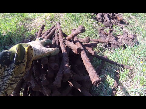 Видео: #коп_металла. Дом ТРАКОРИСТА! ПАЛЬЦЫ, ТРАКИ. Перегруз!!!!!!!