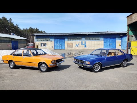 Видео: Opel Rekord D Berlina. Выживший.