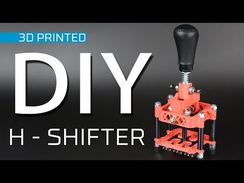Видео: КАК СДЕЛАТЬ 3D-ПЕЧАТАННЫЙ H-ОБРАЗНЫЙ РЫЧАГ ПЕРЕКЛЮЧЕНИЯ ПЕРЕДАЧ ДЛЯ СИМУЛЯТОРНЫХ ГОНОК