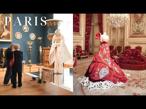 Видео: Мечты о Лувре от кутюр, парижские аксессуары и то, что в моей сумке. Прогулка по сказочной деревне.