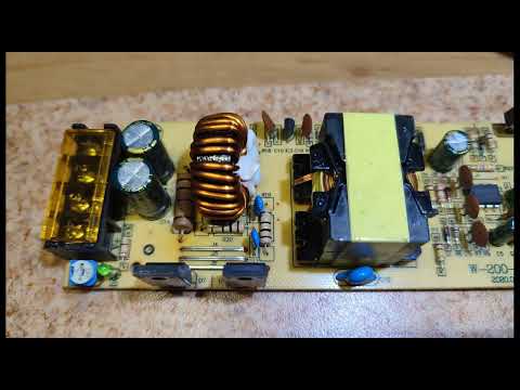 Видео: Блок питания VENOM 12V 200W - ремонт.