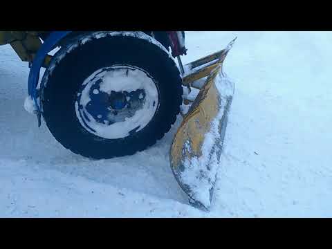 Видео: Обзор самодельного отвала на мтз-80.