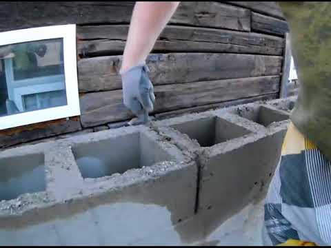 Видео: Строительство гаража по технологии ТИСЭ/ ТИСЭ/ Затирка швов