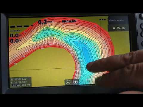Видео: Карта глубин Ладыжинского водохранилища