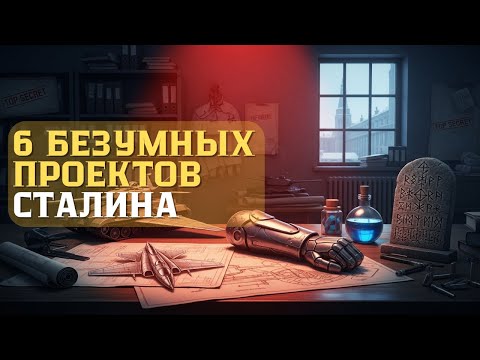Видео: 6 секретных проектов Сталина, которые звучат как фантастика